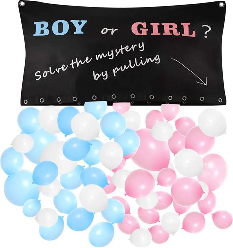 Buy FUKUGAWA Gender Reveal Party Decoration | Boy and Girl Gender ...