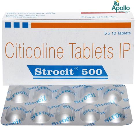 Strocit 500 Tablet 10's Price, Uses, Side Effects, Composition - Apollo ...