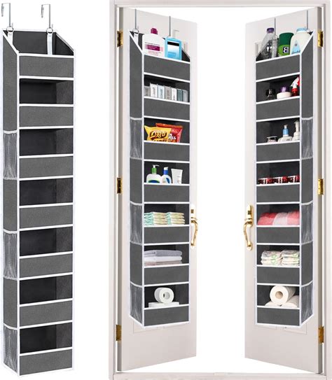 Amazon.com: Over The Door Organizer 5 Tiers, Extra Large Behind Door ...