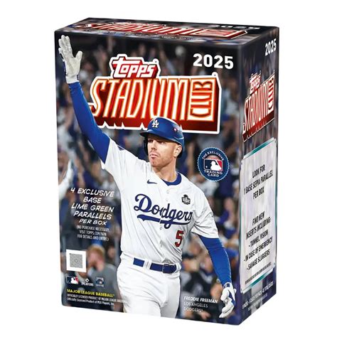 2025 Topps Stadium Club Baseball 6 Blaster Break - TikTok Shop
