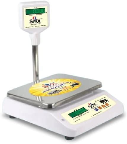 SIYOL Table Top Digital Weighing Scale - Portable Electronic Weight ...