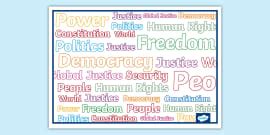 What Is Democracy Poster