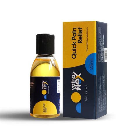 PVM Ayurveda Vathaflex Quick Pain Relief Oil-25ml (Pack of 2) : Amazon ...