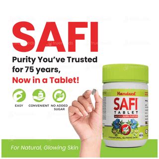 Hamdard Safi Natural Blood Purifier Tablet 60 - Uses, Side Effects ...