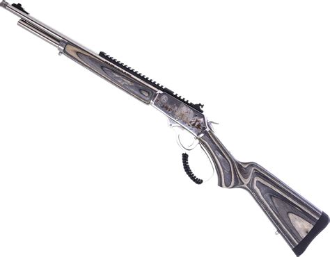 Rossi R95 Lever Action Rifle - 45-70 GOVT, 18", Stainless Steel, 5/8-24 ...
