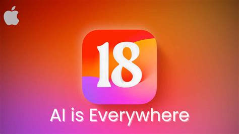 Is AI Apple's major focus for iOS 18? Here's all you need to know