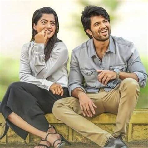 Fun banter between Vijay Deverakonda and Rashmika Mandanna about Dear ...