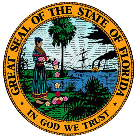 Florida State Seal Vector at GetDrawings | Free download