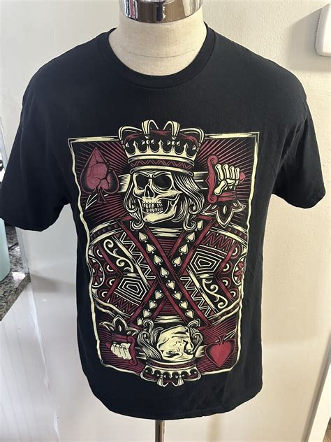 DOM Brand King Of Spades Skeleton King Men's Large Bl… - Gem