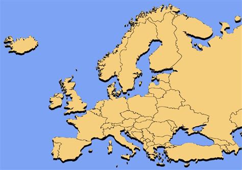 Europe Map Vector 的图像结果