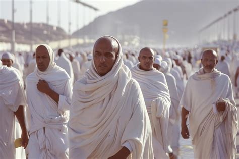 Hajj pilgrimage in mecca | Premium AI-generated image