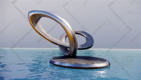 五环雕塑 不锈钢奥运标志雕塑-宏通雕塑
