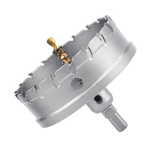 Carbide Tipped Hole Saw,Metal Steel Hole Saw with a Drill Bit, Hole ...