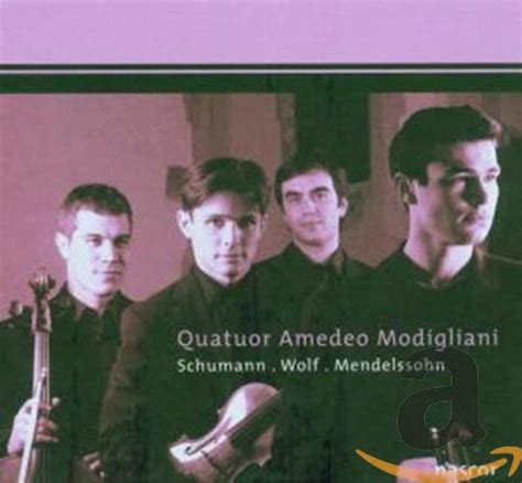 Mendelssohn/Schumann/Wolf: Amedeo Modigliani Quartet: Amazon.in: Music}
