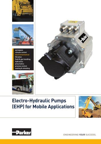 Electro-Hydraulic Pumps (EHP) for Mobile Applications - Parker ...