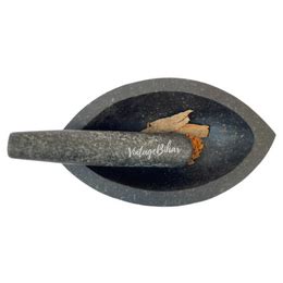 Authentic Indian Stone Pestle and Mortar – Vintagebihar