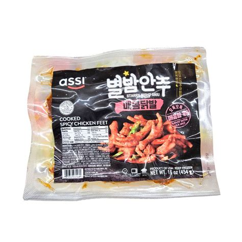 [Assi] Starry Night Anju Night Cooked Spicy Chicken Feet / 아씨 별밤 안주 매콤