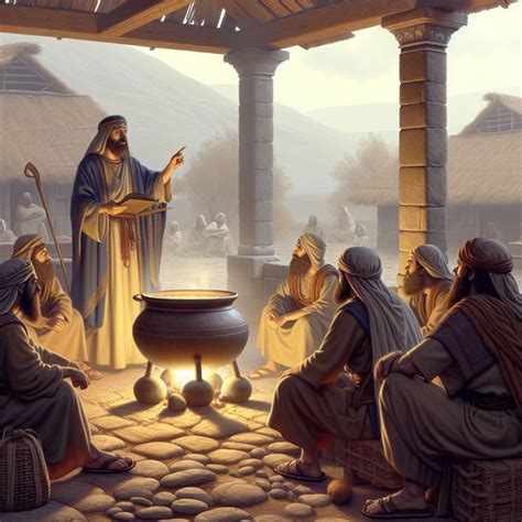 2 Kings 4:38 Artwork | Bible Art