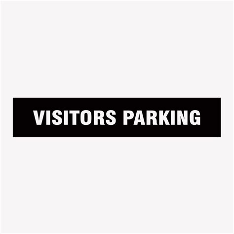 Visitors Parking Signs - GET SIGNS Australia – Get signs