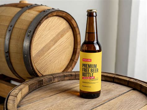 Free PSD Mockup Beer Bottle | | GRAFLICK