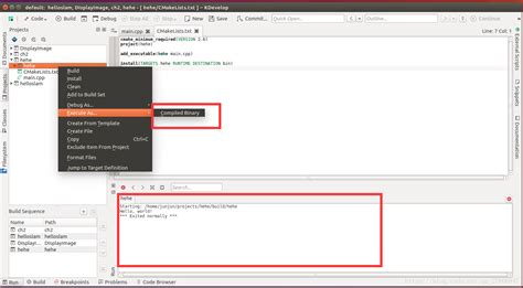 KDevelop Debugging 的图像结果