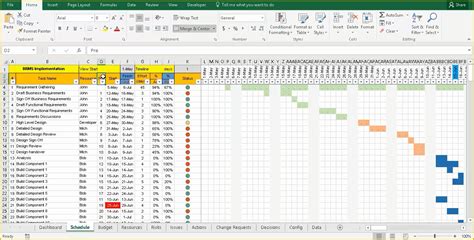 Image result for Project Management Excel Template