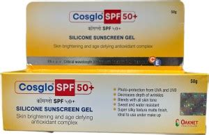 COSGLO Sunscreen - SPF 50 PA+++ SPF 50 + Silicone Sunscreen Gel - Price ...