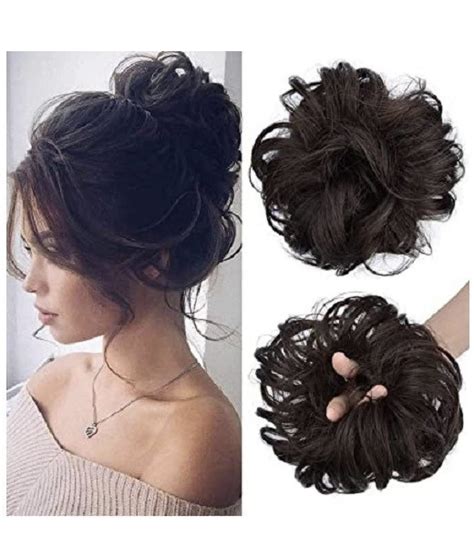 Skie Blue® Messy bun, hair bun extension with Juda for girls and women ...