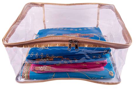 Find clothes without the hassle: Transparent saree cover – FAVISM