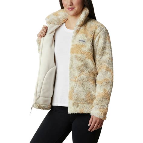Columbia Winter Pass Sherpa Full-Zip Fleece Jacket - Women's ...