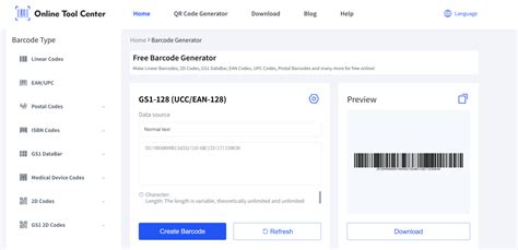How to Generate GS1 Barcodes 的图像结果