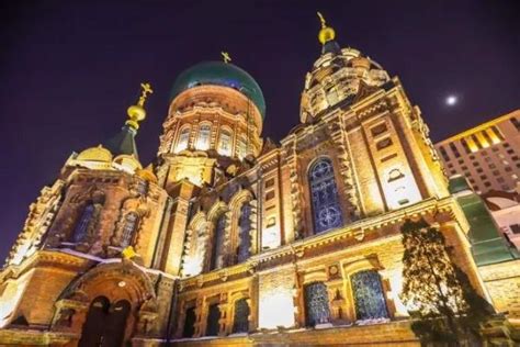 哈尔滨圣索菲亚教堂高清图片下载-正版图片501118379-摄图网