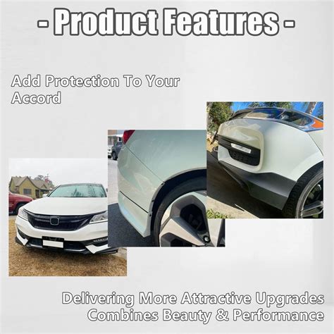 KUAFU Front&Rear Bumper Lip Splitter Compatible with India | Ubuy