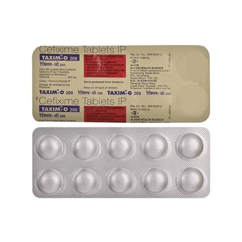 AnimealTAXIM-O 200 TABLET - Upto 15% Off - Animeal