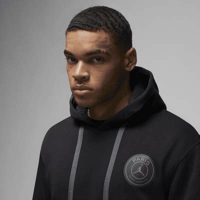 Paris Saint-Germain Men's Fleece Pullover Hoodie. Nike IN