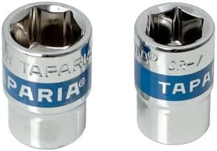Taparia 3/8" Square Drive Socket for Medium Duty Applications (12 & 14 ...