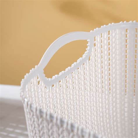 Multipurpose Storage Basket Grey Set Of 3 Online - Premium Basket ...