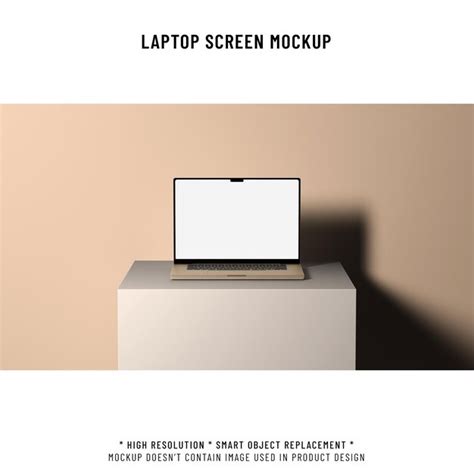Laptop screen mockup | Premium PSD