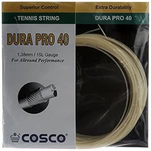 Buy Cosco Dura Pro 40 Racquet Strings and Grips Online at Low Prices in ...