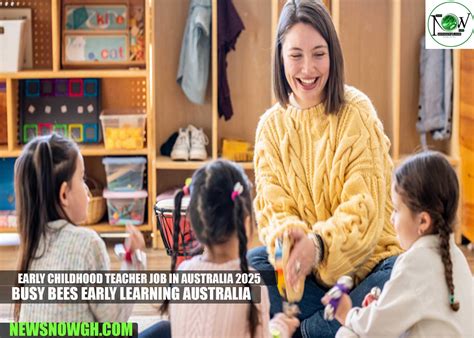 Early Childhood Teacher Job in Australia 2025