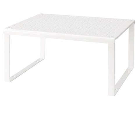 Ikea Alloy Steel Cupboard Cabinet Shelf Insert (White, 32x28x16 cm ...