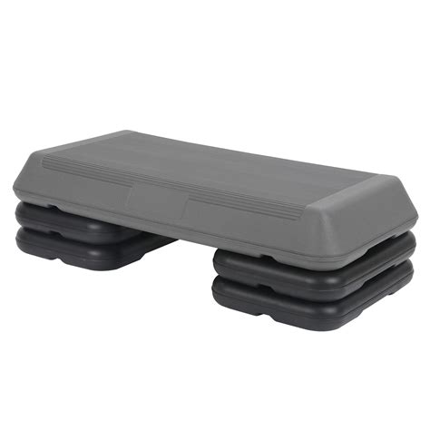CZMDZH Step Aerobic Platform, Exercise Step with 5 levels Adjustable ...