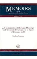 Buy Generalization of Riemann Mappings and Geometric Structures on a ...