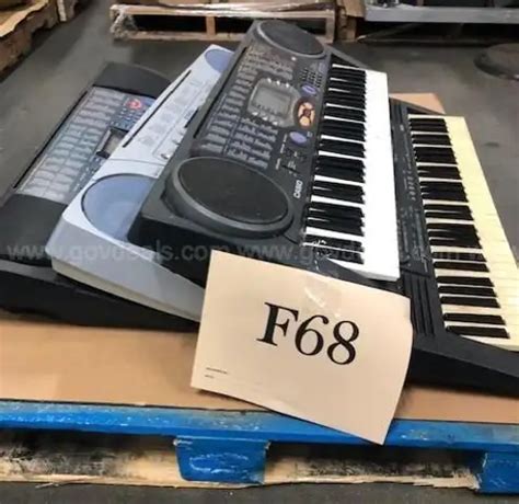 ASSORTED CASIO AND YAMAHA KEYBOARDS 4 UNITS **** (I) | AllSurplus