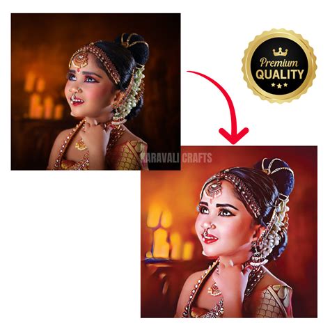 PREMIUM CANVAS DIGITAL OIL PAINTING – Karavali Crafts