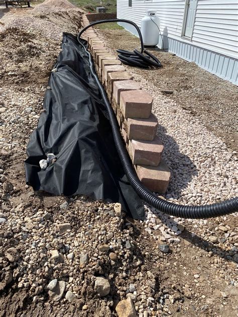 Pipeless French Drain