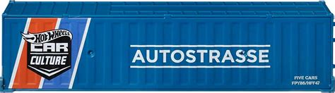 Buy Hot Wheels Strasse, Autobahn, Autostrasse Container Set, 5 1:64 ...