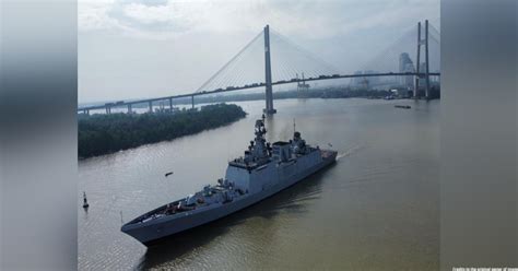 Indian navy ships Shivalik and Kamorta visit Ho Chi Minh City, Vietnam