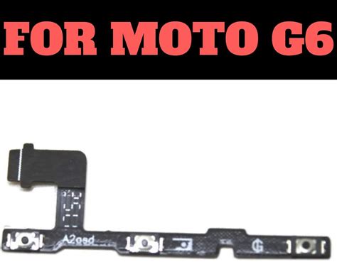 (HUKATO) Power On/Off Volume Up/Down Switch Lock Button Key Flex Cable ...