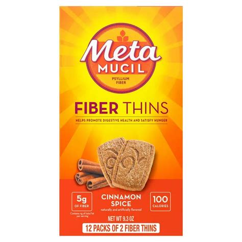 Metamucil Fiber Multigrain Wafers, Cinnamon Spice – Himkhand